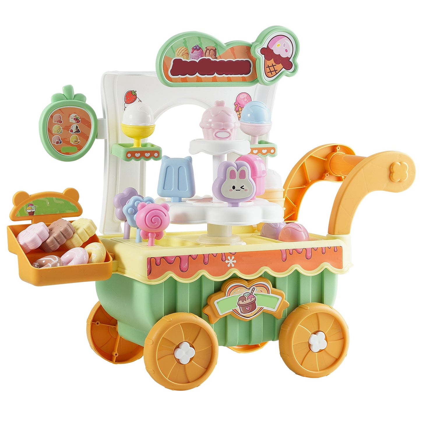 Ice Cream Cart For Kids Pretend Play Ice Cream Shop For Kids