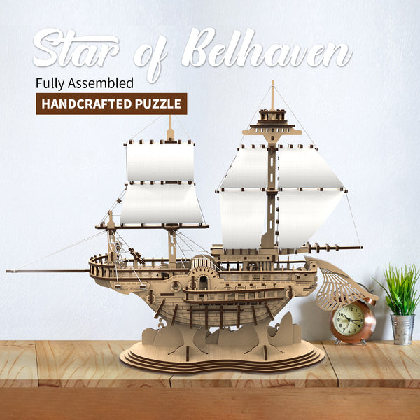 The Belhaven Star: A Geometric Masterpiece for Your Coffee Table & Your Brain