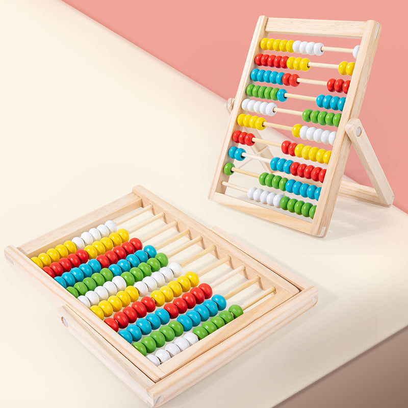 Wooden Abacus Counting Stand – Format Options