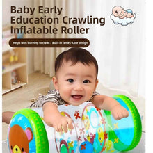 Inflatable Baby Crawling Roller with Bells – Animal Design