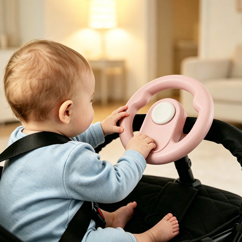 Kids Steering Wheel Toy with Sounds