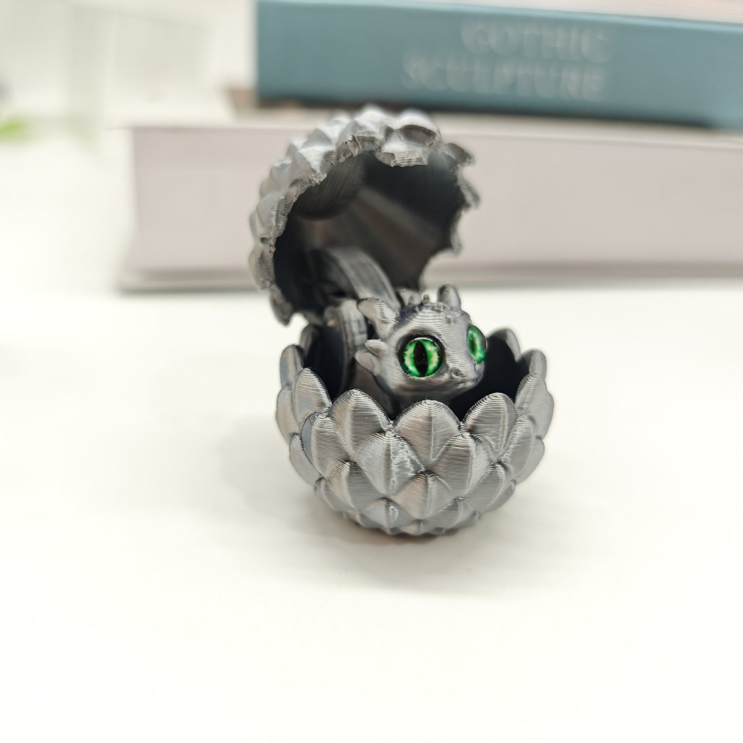 3D Printed Crystal Dragon Toy