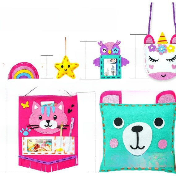 Felt Sewing Kit for Kids – Animal Craft Projects