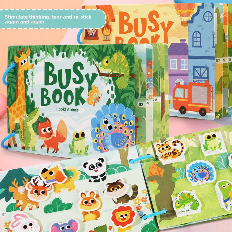 Early Education Busy Book for Kids