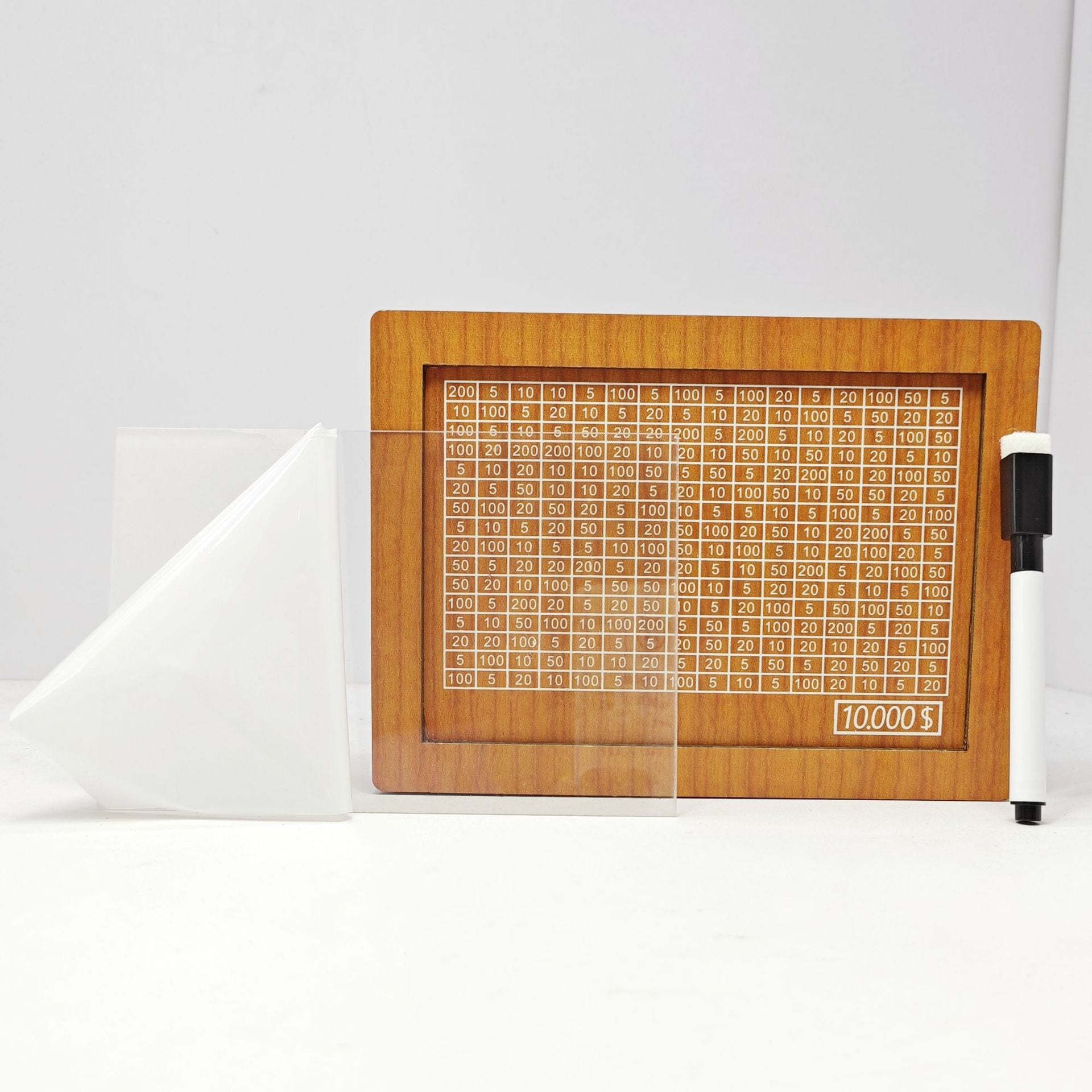 Wooden Goal Box with Counter