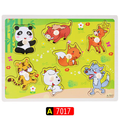 Montessori Wooden Alphabet Puzzle Board