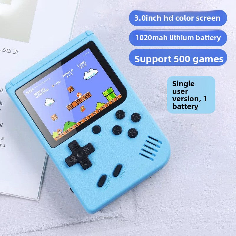 Portable Retro Handheld Game Console – 400–500 Games Wonder Kids Toy