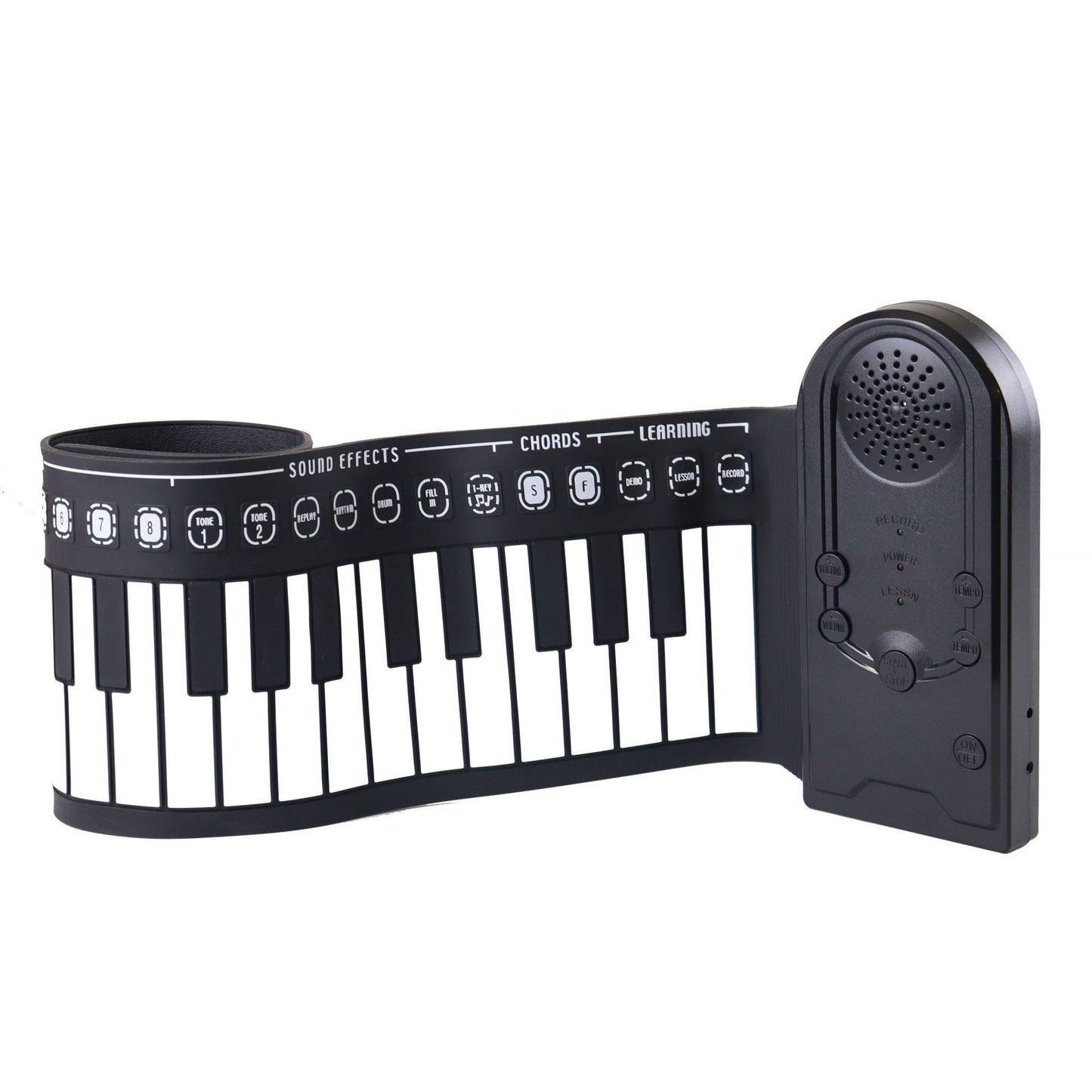 Portable folding children's piano