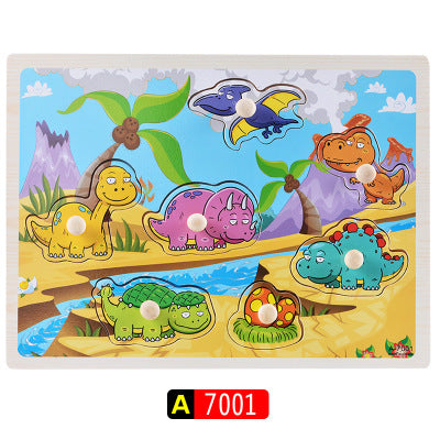 Montessori Wooden Alphabet Puzzle Board