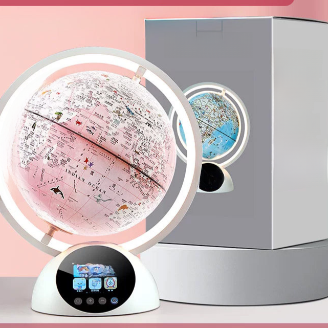 Interactive AR/VR Globe for Kids with 30 AR Themes