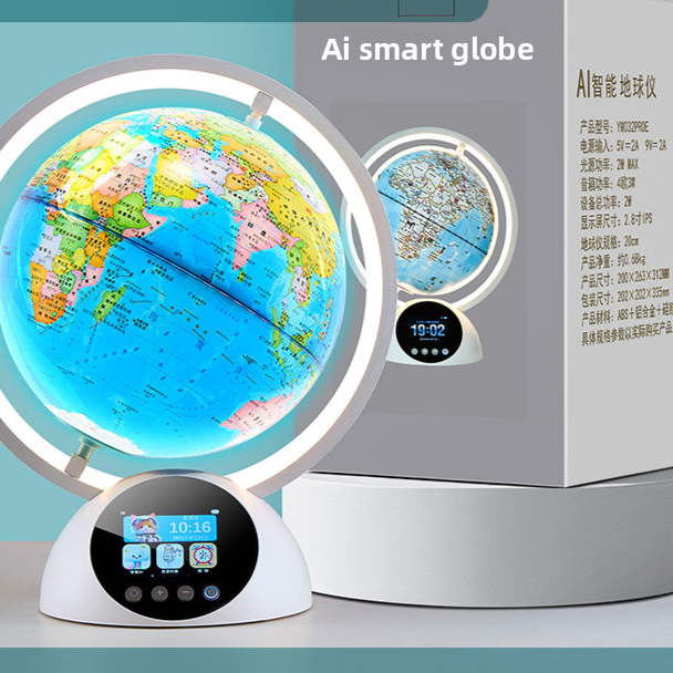 Interactive AR/VR Globe for Kids with 30 AR Themes