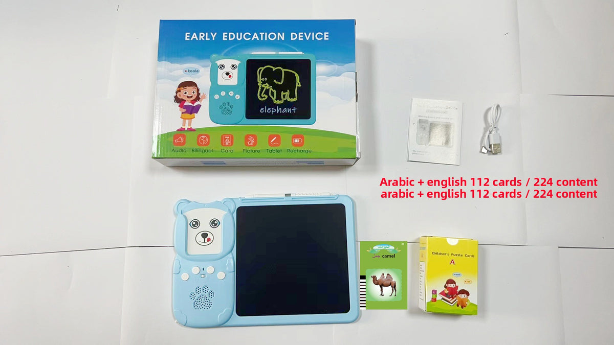 8.5-Inch Talking Card Reader with Writing Board