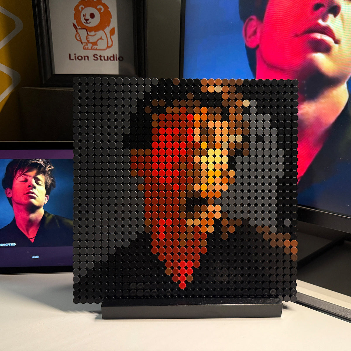 Charlie Puth Pixel Art Blocks – Album Cover Designs