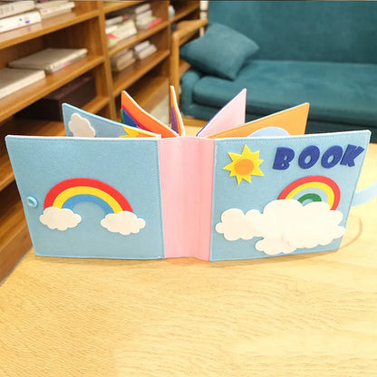 Cuddle & Learn: Montessori Series Children's Baby Cloth Book! 📚👶