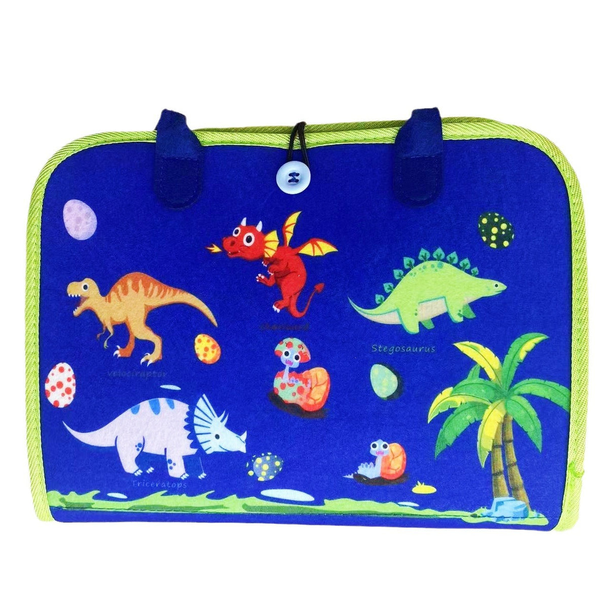 Felt Busy Board with Storage Bag – 28 × 45 cm