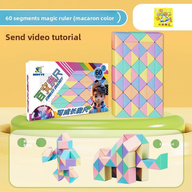 Magic Ruler STEM Building Toy for Kids