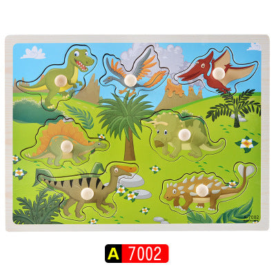 Montessori Wooden Alphabet Puzzle Board
