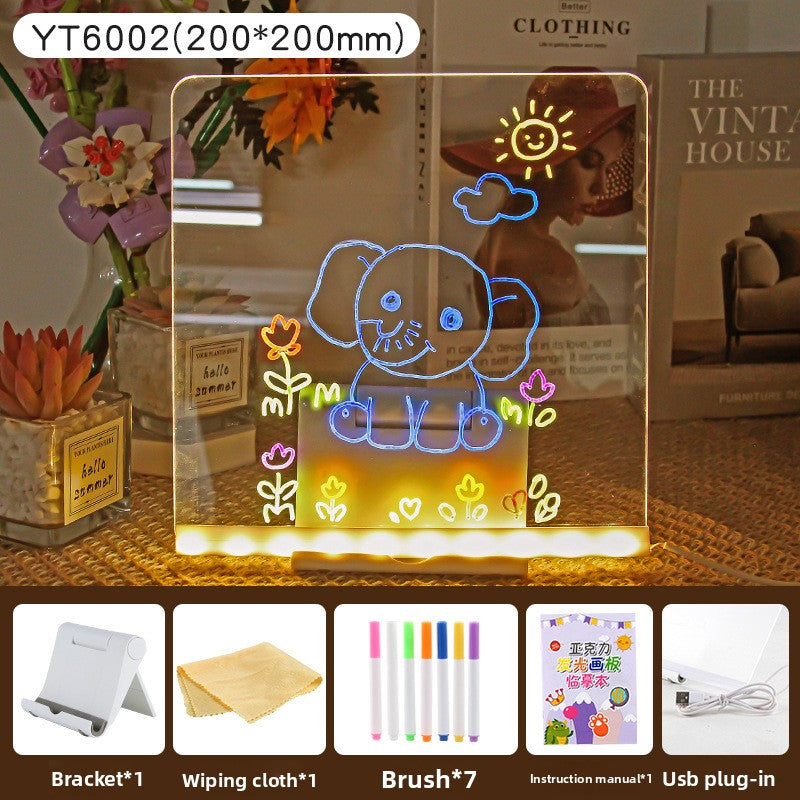 LED Drawing Toy Set for Kids