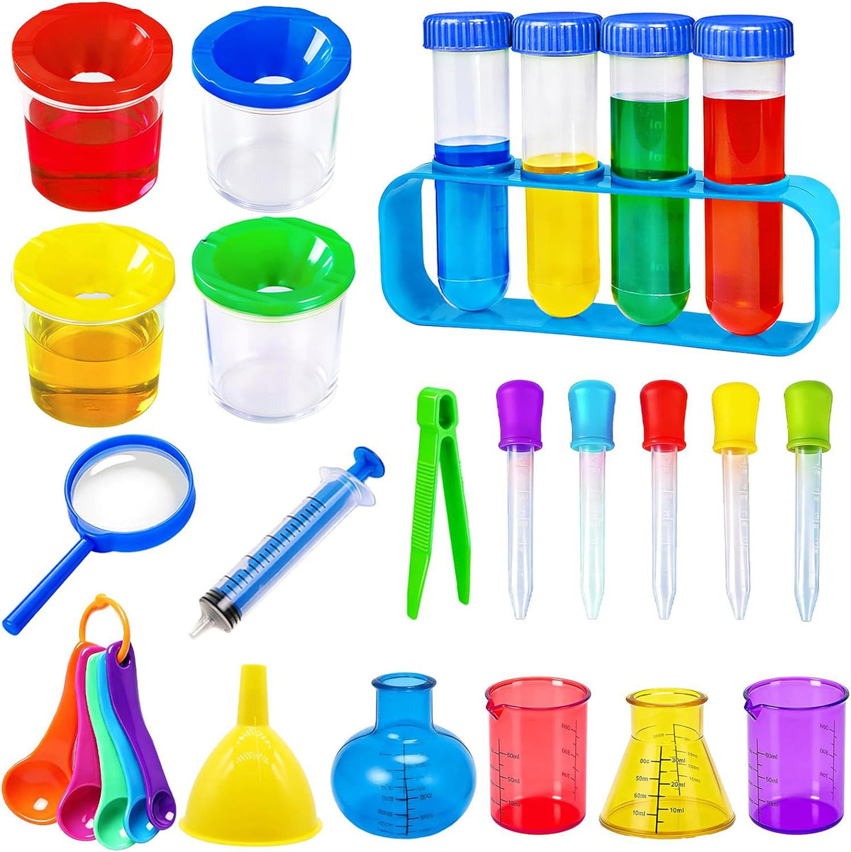Science Experiment Kit for Kids – 13–37 Piece STEM Lab Set