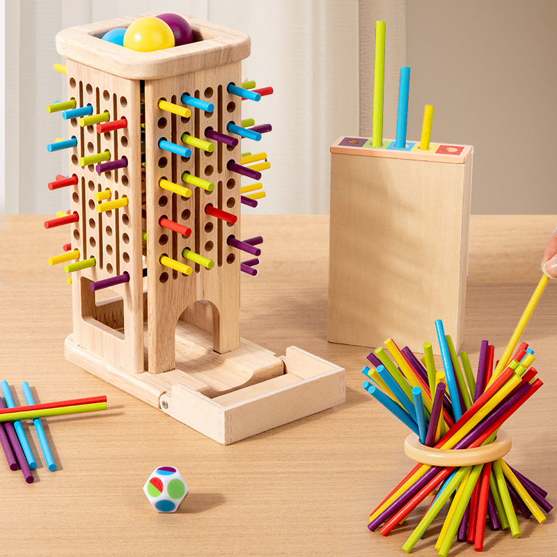 Wooden Montessori Math Stick Game for Kids