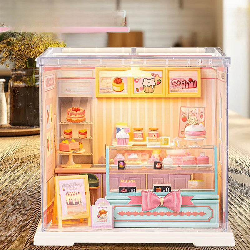 DIY Light-Up Building Block House Kits