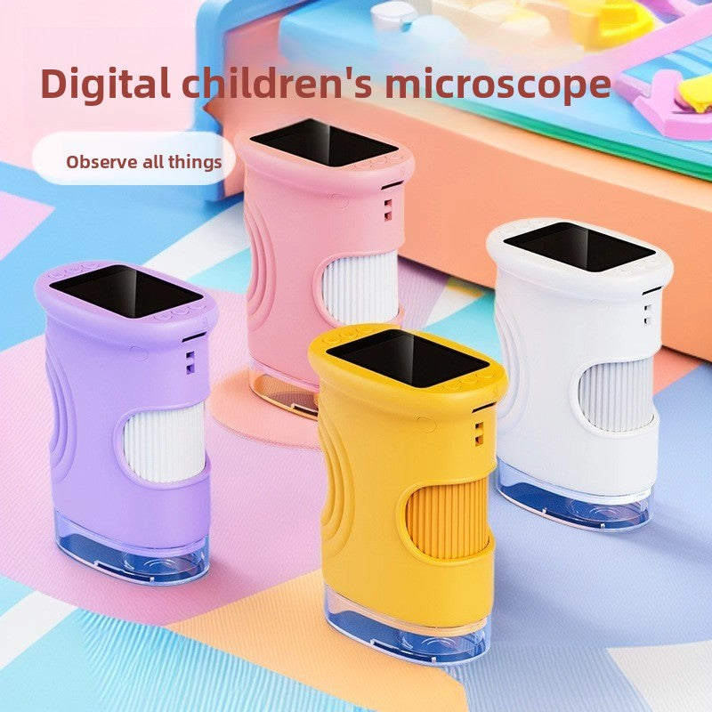 Handheld Kids Microscope for Science Exploration