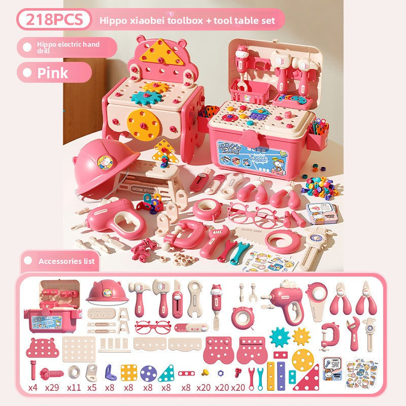 Kids Tool Set with Electric Drill