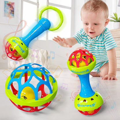 Baby Sensory Rattle Teething Toy
