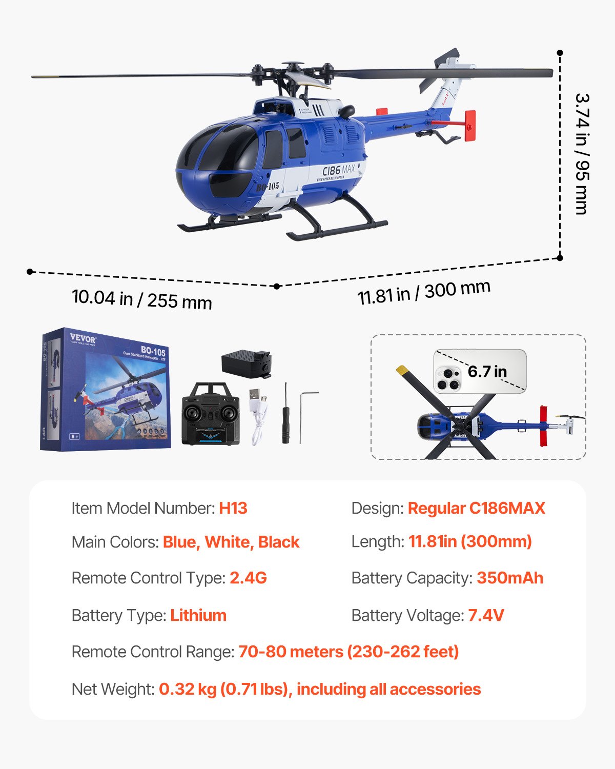 6-Axis Gyro RC Helicopter for Kids