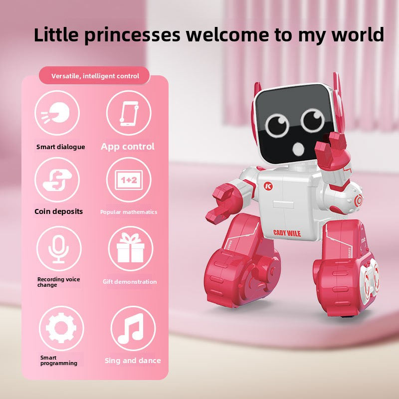 Interactive Programming Robot for Kids STEM Play