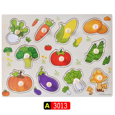 Montessori Wooden Alphabet Puzzle Board