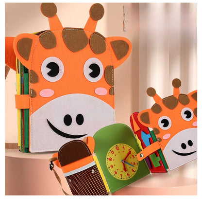 Interactive Felt Cloth Book for Children