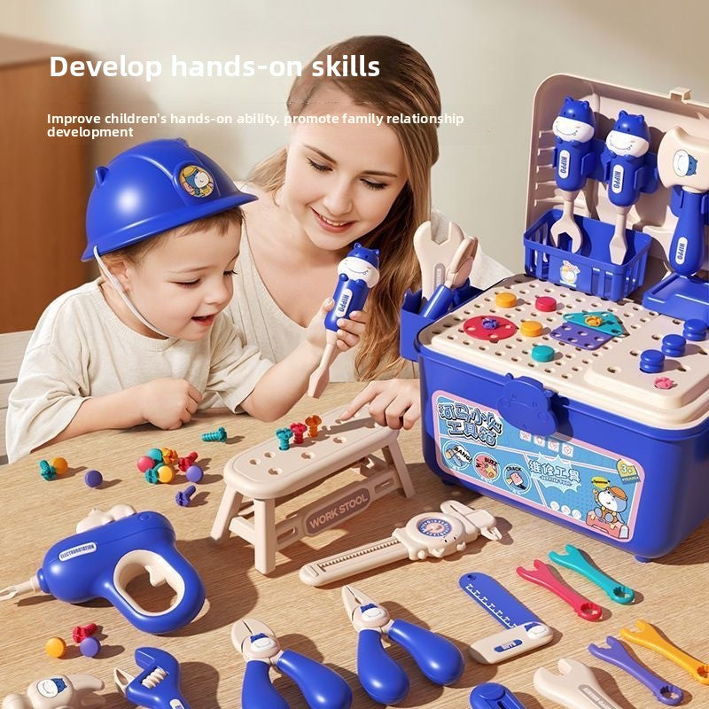 Kids Tool Set Toy with Pretend Drill