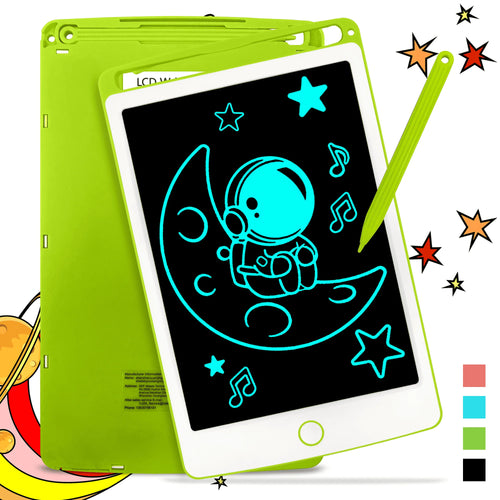 8.5 Inch Electronic Graphics Tablet, LCD Writing Tablet, 8.5" Mini Drawing Pad Doodle Board Educational and Learning Toys Gifts for Kids and Adults Green