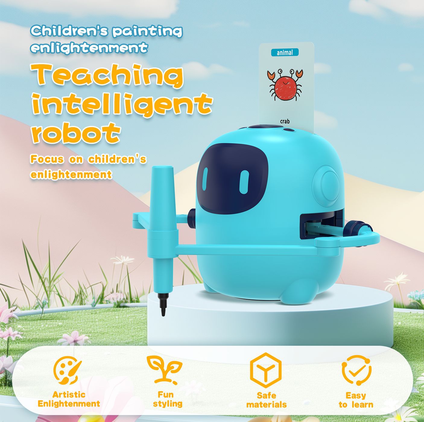 Smart Painting Robot for Kids