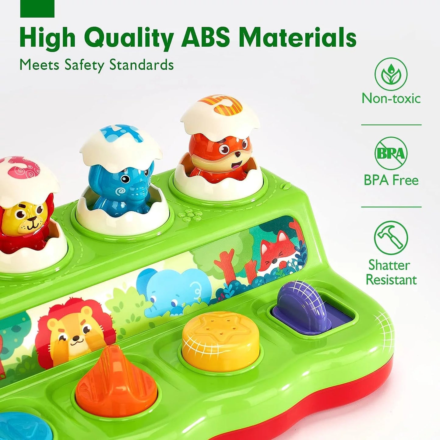 Montessori Toys for 1 Year Old, Early Developmental Sensory Toy for Toddlers 1-3, Learning Educational Toys 1 2 3 Year Old Boys Girls