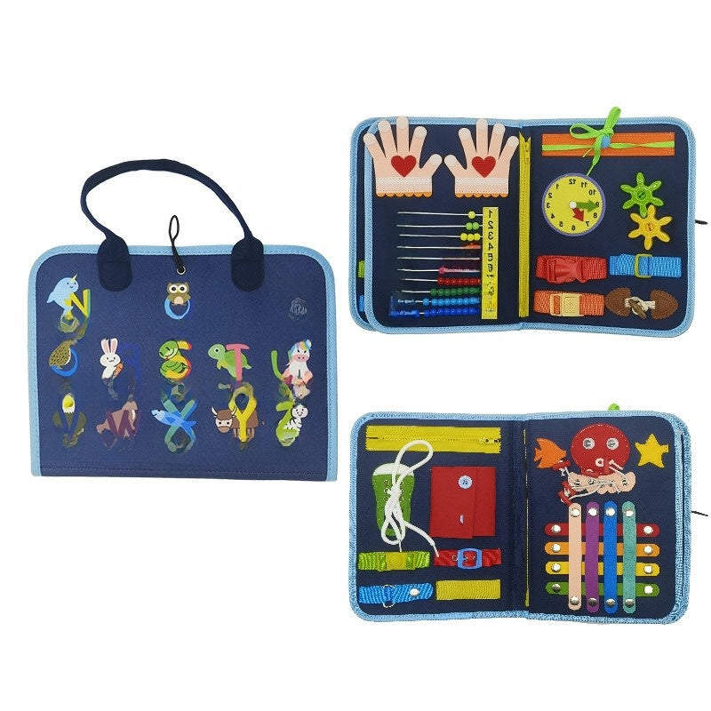 Felt Busy Boards for Kids – 12 Designs Octopus – Listed 44 × 28 cm