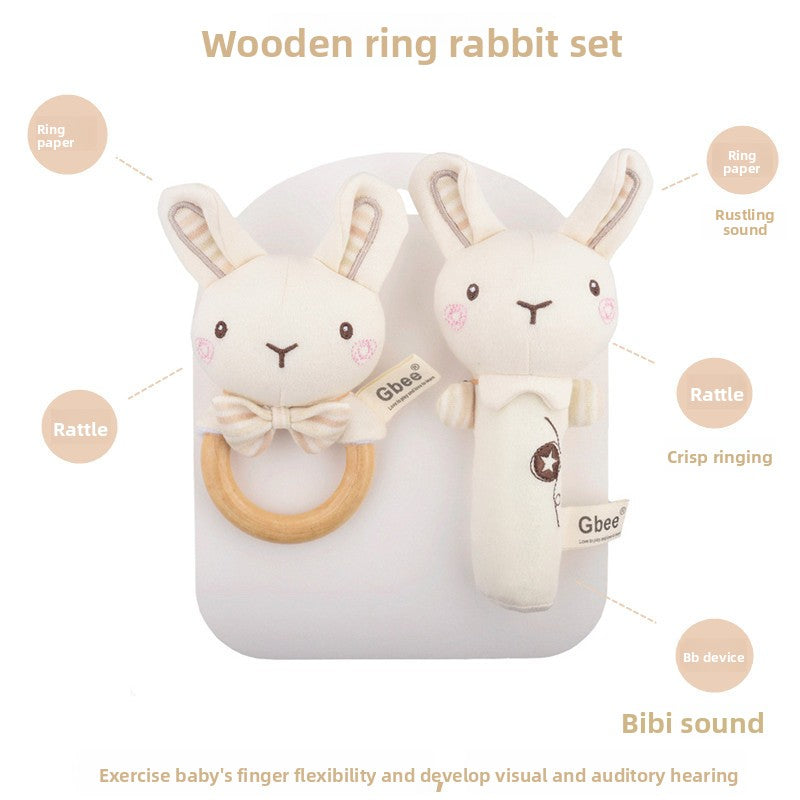 Baby Hand Bell Rattle Stick for Sensory Play