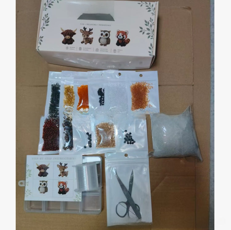 3D Beaded Animal Craft Kit