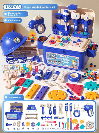 Kids Tool Set with Electric Drill