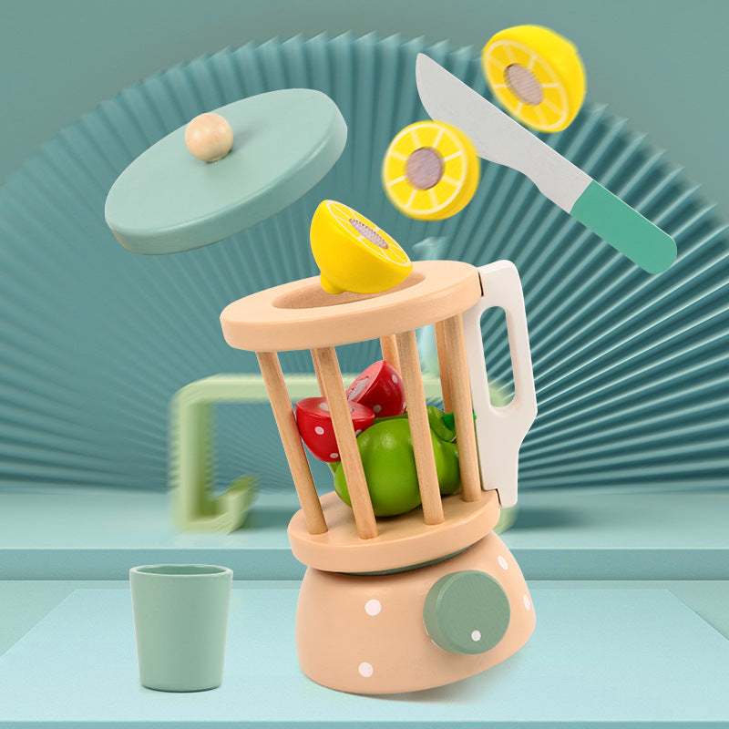 Wooden Pretend Kitchen Appliances – Blender & Juicer Options