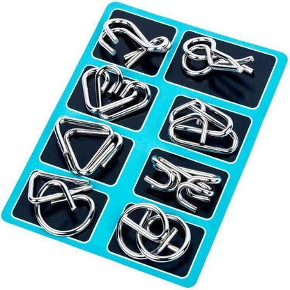 Brain Puzzle Unlocking Toy for Kids Logic Skills