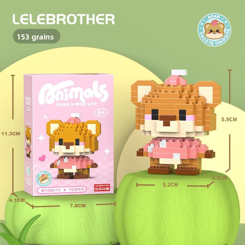 Animal Building Blocks for Creative STEM Play
