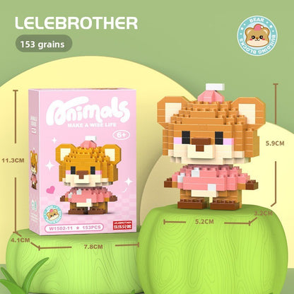 Animal Building Blocks for Creative STEM Play