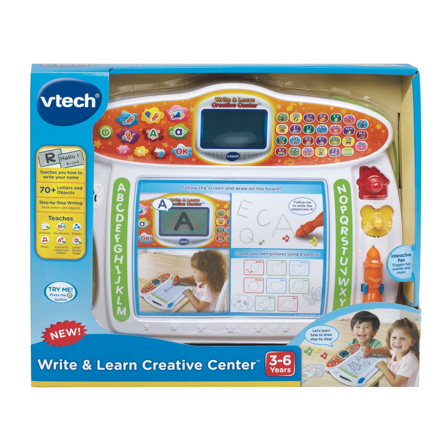 , Write and Learn Creative Center, Writing Toy for Preschoolers, Teaches Writing