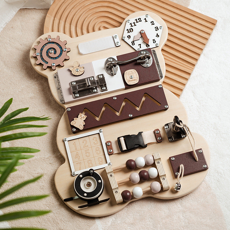 Montessori Busy Board Educational Toy