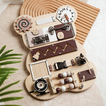 Montessori Busy Board Educational Toy