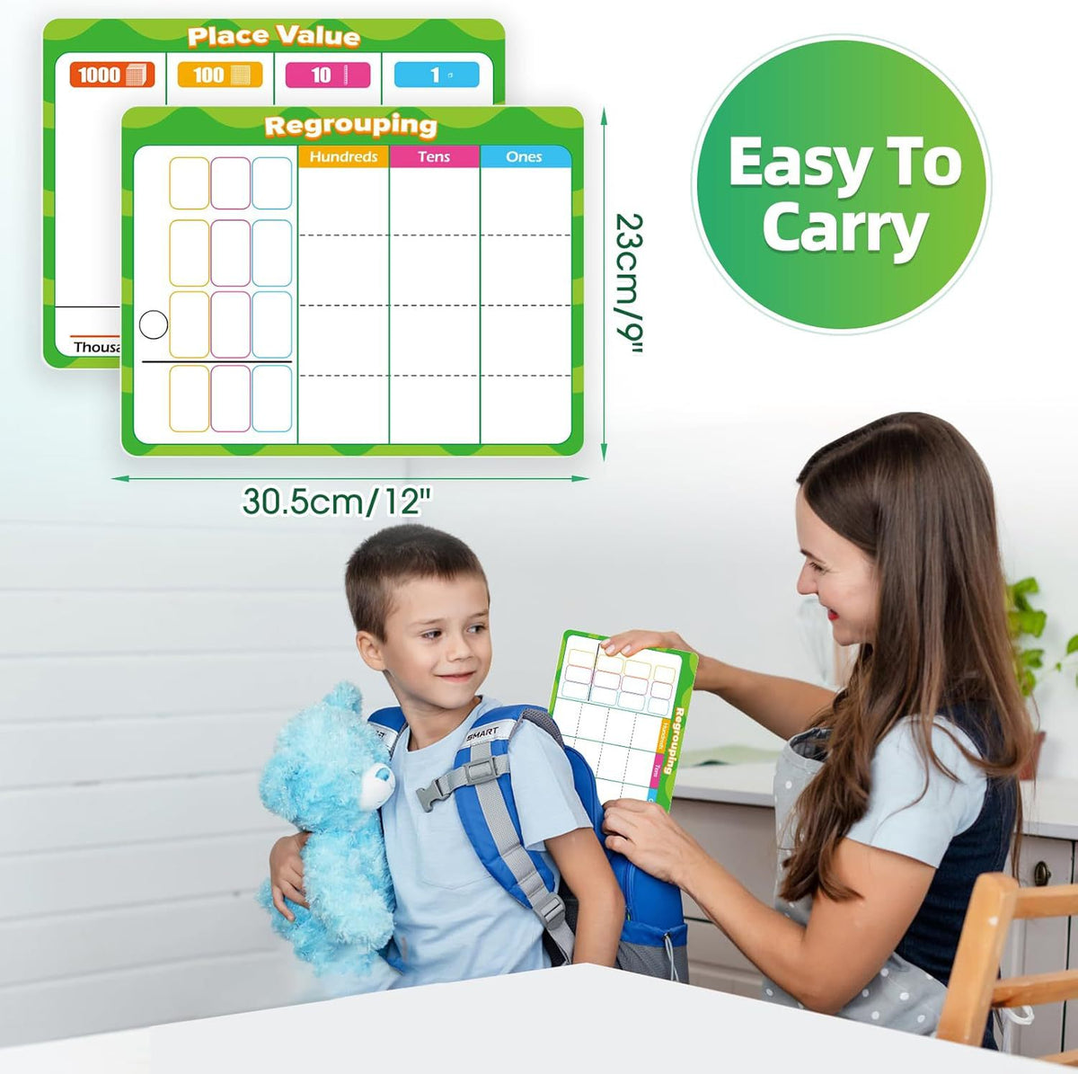 Dry-Erase Addition and Subtraction Math Card