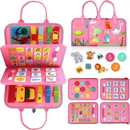 Montessori Felt Busy Board for Early Learning