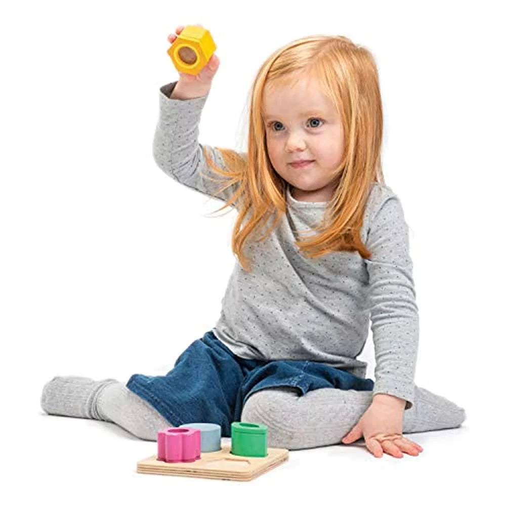 - Sensory Trays - Baby Blocks, Shape Sorter, STEM Learning Shape Identification Sorting Game Toy for Kids 18 Month + (Visual Sensory Trays)